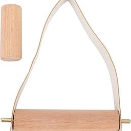 Paper Towel Holder, Toilet Paper Holder Wall Hanging Hanging Paper Towels Dispenser Durable Toilet Roll Holder for Baby Room for Bathroom for Kitchen(Brown, Blue)-image-13