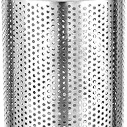 Mumma's LIFE Stainless Steel Open Perforated Dustbin Without Lid| Garbage Bin For Home, Bedroom, washrooms, Office, Kitchen, Bathroom (Perforated dustbin 7X10Inch (6 Litre))-12