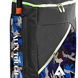 ALEXTOUCH Cricket Kit Bag One Side Pocket USA Blue Full Padded Bag-image-23