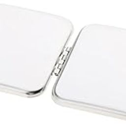 CLUB BOLLYWOOD LICHTS Pocket Mini Square Compact Full Stainless Steel Cosmetic Foldable Makeup Mirror Magnifying Mirror 2 Sides Will not Break into Pieces|Health & Beauty|Makeup|Makeup Tools-39