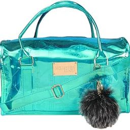 London Raver Duffle Bag for Gym I Duffle Sling Bag for Women I Travel Holographic Duffle Bag for Women Stylish (Sea Green, Medium)-image-35
