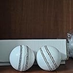 AK 40 White Leather Cricket Ball, 4-Piece Construction-image-17
