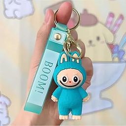 Big Energy Labubu Keychain Collection – Collectible Colorful Mini Figures | Vibrant Cartoon Style Dolls | Decoration for Kids & Adults (MultiColor) (PACK OF 1)-image-47