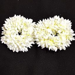 Artificial Hair Gajra (Sets of 2 Gajra Bands) (Set of Two)-image-9