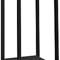 Plant Stand Indoor, Tall Plant stands for Indoor Outdoor Plants, 2 Tier Heavy Duty Plant Shelf 31" Metal Plant Stand Modern Corner Flower Stand for Patio, Living Room, Balcony(Black)-image-83