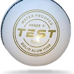 Aarav Leather Ball 4 Piece (Parts) White Cricket Ball for 50 Overs, Pack of 1, Professional Cricket Ball, Hand Stitched Ball-image-15