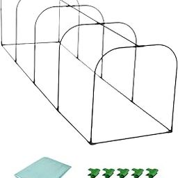 CALANDIS™ Mini Greenhouse Portable Garden Greenhouse for Outside Patio Flower Planting 200cmx50cmx50cm | Greenhouses & Cold Frames | Garden Structures & Shade | Yard, Garden & Outdoor Living-image-26
