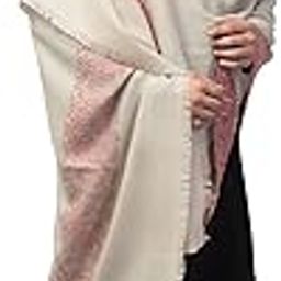 Plain Fine Wool Kashmiri Kani Shawl/Stole for Men, Soft and Light Pashmina feel Lohi for Gents (40 x 80 Inches)-image-50