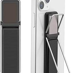 TRANZO 4in 1 Magnetic Phone Holder for Hand, CISID Phone Grip Strap Phone Loop Finger Holder Cell Phone Accessories Grip for Back of Phone Suitable for iPhone Samsung and Most Smartphone-4