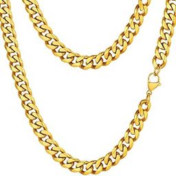 Staineless Steel/925 Sterling Silver Rope Chain Necklace for Men Women, Black/18K Gold Plated, 1.3mm/1.6mm/3mm/5mm/6mm, 18''/20''/22''/24''/26''/28''/30'', Come Gift Box-picture-46