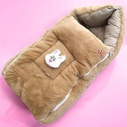FinchGold Cotton Furr Soft Fabric New Born Baby to 9 Months Baby Sleeping Bed Carry Bag-picture-17