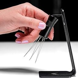 KNODOS WDT Tool Espresso Magnetic Needle Coffee Distrubution Tool With 0.4mm & 0.25mm Needles Premium Espresso Accessories For Coffee Bar (Model B)-image-42