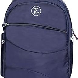Backpack with Multiple Compartments, Padded Handle, Mesh Bottle Pocket, Navy Blue-22