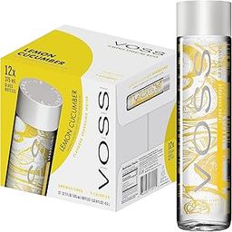 Voss Lemon Cucumber Artesian Sparkling Water, 12 x 375 ml, Yellow (800106)-picture-19