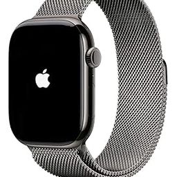 Series 10 SmartWatch with Logo Master copy IP 68 Waterprof 46mm Milanese Loop (Black Series 10 Master copy with Milanese loop)-image-10