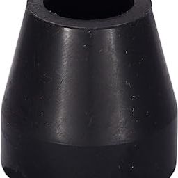 AARAM Ferrules TP-06, Shoes for Walking Stick Pipe (15 mm Pipe, Black) Set of 4-20