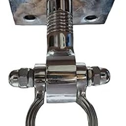 Pure Stainless Steel HI-Grade Quality Life TIME WARRENTY, 6 INCH Ceiling KADA Swing, Patio 16MM Rod with Weight Capacity of 2000KG, (Pack of 1PCS) Strong and Sturdy-image-82