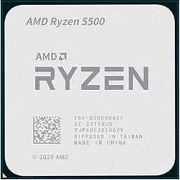 A R5 5500 R 5 5500 3.6 GHz 6-Core 12-Thread CPU Processor 7NM L3=16M 100-000000457 Socket AM4 New But Without Cooler-23