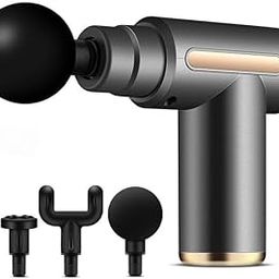 SANJIVANI IMPORTS Gun Massager for Full Body Pain Relief, Rechargeable Cordless Deep Tissue Massage Machine for Legs & Arms, Use at Home, Gym & During Travel (Grey)-image-92