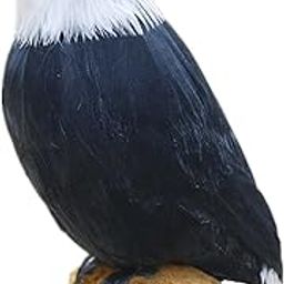 CALANDIS® Animated Feathered Bird Eagle Garden Statue Animals for Jungle Lawn Decor with Base | 1 Piece Eagle Statue-image-30