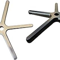 UJEAVETTE Office Chair Base Replacements 27.6inch Aluminum Alloy Heavy Duty Accessory Black-image-35