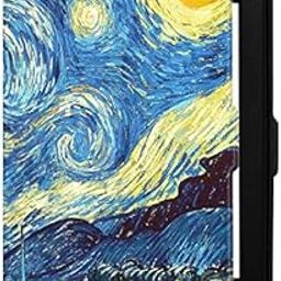 SwooK Magnetic Flip Cover case for Old Kindle Paperwhite 1 2 3 7th Gen Generation Released in 2012 2013 2014 2015 2016 New 300 PPI Versions 6" inch Display Flip Cover Case Shell (Sea)-picture-10