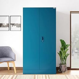 GODREJ INTERIO Aceline 2 Door Steel Almirah with Full Locker (Finish: Body & Door - Teal Color)-14