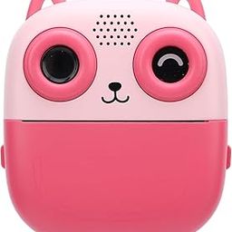 ToyTonic Instant Camera for Girls – 48MP Kids Camera with Thermal Printing, 1080P Video, Fun Games, Music Playback, Rechargeable Battery, No Ink Required – Cute Pink Cat Design, Ideal Gift for Girls-7