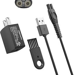 5V Charger Fit for Philips Norelco One Blade, (UL-Safety-Certified), QP2724 QP2834 MG5910 MG7910 OneBlade Phillips-Shaver Power Supply Adapter Cord 6 FT-image-67