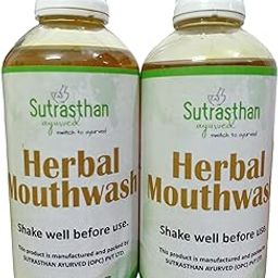 "Natural mouthwash for gum health & fresh breath" 200ml (pack of 2).-image-29