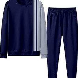 Men Polyester Tracksuit (TH_F_11_PAIR_NAVYBLUE_L_PT)-image-82