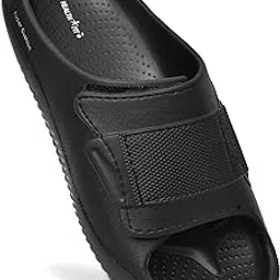 health fit Extra Soft Premium Classic Cushion Sliders/Slippers with Cushion FootBed for Adult & Comfortable Light Weight Anti-SkidWaterproof Stylish Flip Flops for Men's HF152-picture-36