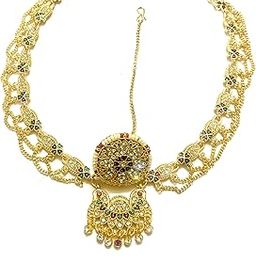 brass gold plated rakdhi borla BGMP1484-image-101