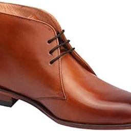 Men's Tiverton Black Leather Formal Boot-image-67