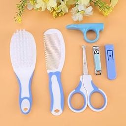 SHREE TECHNESH®Baby Grooming BPA Free Kit with Hair Brush,Nail Clipper and Scissor for Kids-image-58