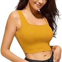 Women Cropped Vest Top | Stylish top | S,M,L,XL-image-79