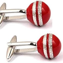 Cufflinks for Men Silver Cricket Ball Shape Design for Office Corporate Party French Cuff Shirts Shirt Suit Blazer in A Gift Box TSBBPCRICBALL788-picture-47