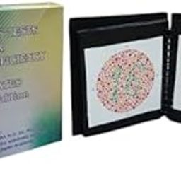 Eye Testing Ishihara Eye Test Books for Color Deficiency 38 Plates (MULTICOLOR) Adults and professionals color vision ishihara book-picture-22
