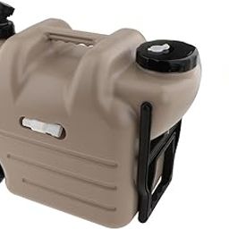 CALANDIS™ Water Storage Jug with Handle Drink Dispenser for Car Driving Picnic Khaki | Water Carriers & Jerrycans | Water Bottles & Hydration | & Hiking | Outdoor Sports-image-97