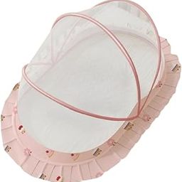 CALANDIS™ Crib Netting Cover Bedding Arched Easy to Use Tent Net for Home Bedroom Room M Pink Dessert | Canopies & Netting | Bedding-image-90
