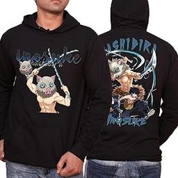 Inferno HASHIBIRA INOSUKE 2 Printed Unisex Sweatshirt's for Men & Women Black-image-40