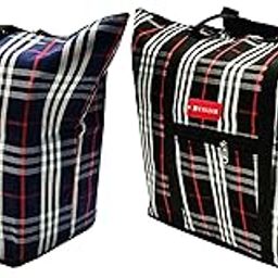 Designer Water Resistant Folding Luggage Travel Bag, Storage or Clothes Organizer, Duffle Pack of 2 pcs-picture-22
