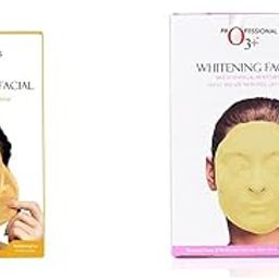 O3+ Gold Infusion Facial Brightening Facial Kit with Peel off Mask, 45 gm & O3+ Whitening Facial Kit With Brightening & Whitening Peel Off Power Mask (45gm) Combo-image-83