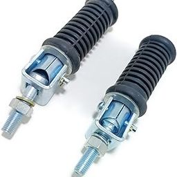 Black Left Right Rear FootRest Compatible for royal enfeild Classic, Bullet and Standard 350/500 CC (Pack of 2)-16