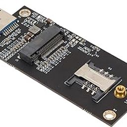 Ubervia Network Interface Cards - NGFF to USB 3 Adapter M2 to USB Adapter Support SIM Card Slot Practical for Desktop for PC-28