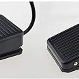 POWER AC 220V 10A Nonslip CNC Treadle Foot Pedal Switch Sodt No NC Black (Set of 02 Pcs)-17