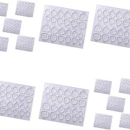Feelhigh Double Sided Glue Sticker for Fake Super Waterproof Breathable Flexible Adhesive Jelly Gel Press on Nails Transparent Double-Sided Acrylic Manicure Tape for False Nail Tips (14pcs)-53
