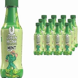URBAN MONK Mint Mojito Pack of 12 (250ml Each) | Ready to Drink | No Artificial Sweetener & Flavours | Real Lemon Juice | Vitamin C | Carbonated & Non-alcoholic Drink for Any Occasion-image-57