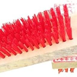 Hookcart Hard Bristle Wooden Brush for Cleaning Bathroom Floor Tile, Multicolour, Pack of 2-image-9