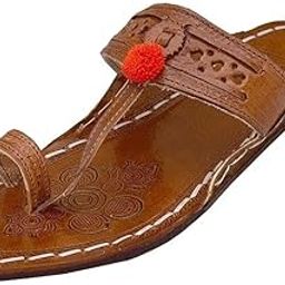 Kolhapuri Chappal for Women| Kolhapuri Slippers for Women| Kolapuri chapal for Women| Stylish Chappal for Women | Stylish Slippers for Women| Leather Slippers for Women- A1-image-49